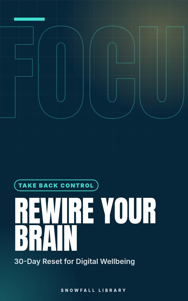 Stop Phone Addiction: 30-Day Reset for Focus & Control cover