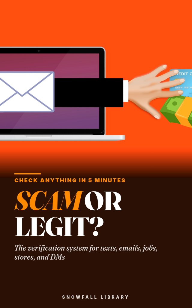 Is This a Scam? The Scam-Detection Handbook cover