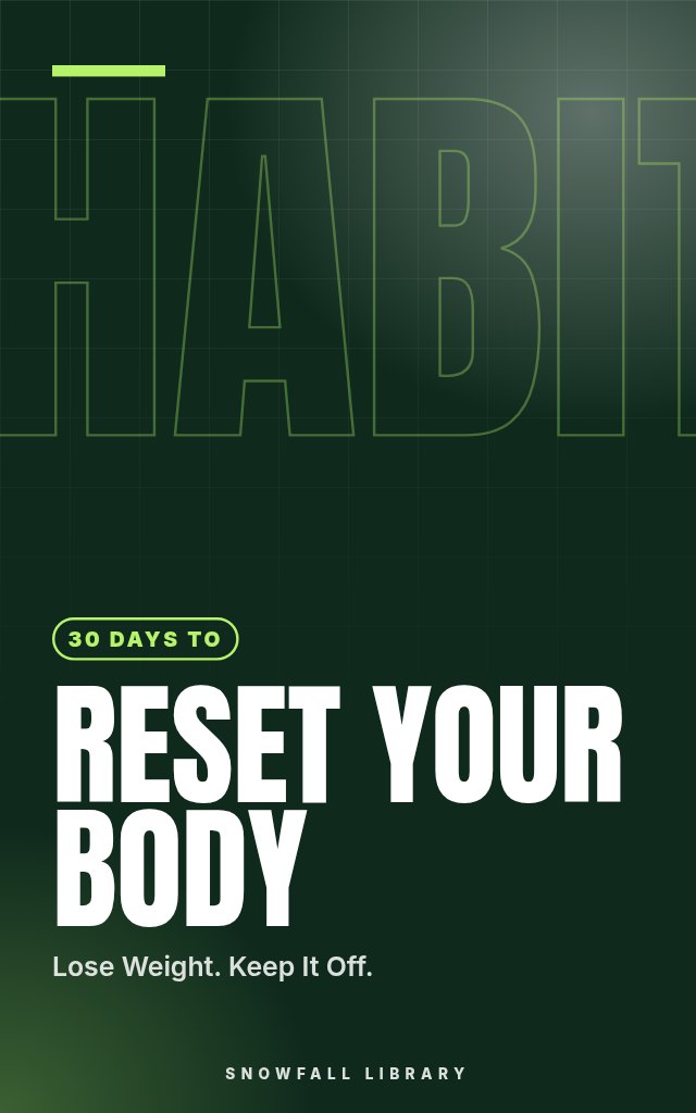 Lose Weight at Home: 30-Day Habit Reset Without Dieting cover