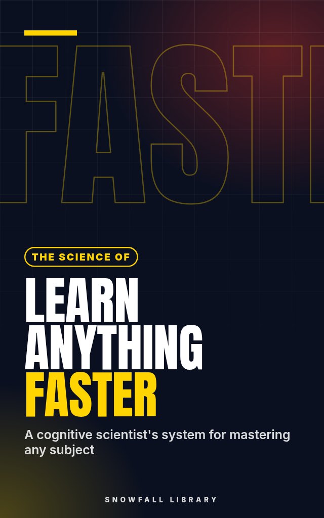 Learn How to Learn: A Cognitive Science Guide to Study Skills, Faster Learning and Better Retention cover