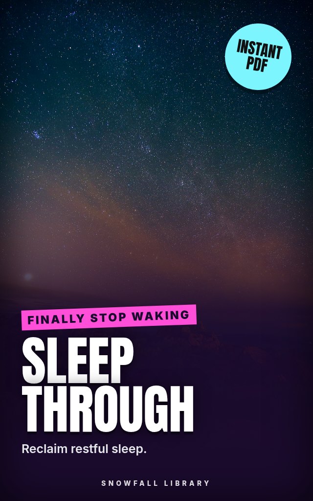 The 3AM Cure: Why You Keep Waking Up at Night (to Pee, Sweating, or Heart Racing), and How to Sleep Through It cover