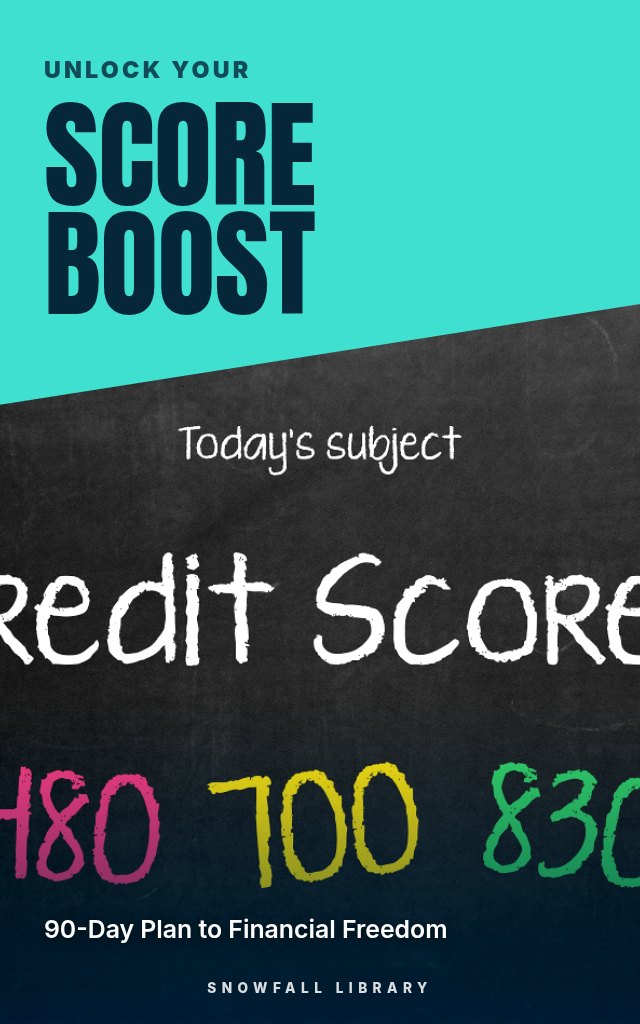 Raise Credit Score: 90 Day Plan to 50-100 Point Improvement cover