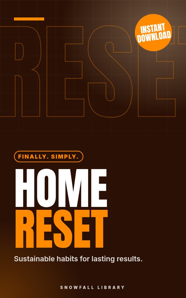 Home Body Reset: Sustainable Fat Loss for Real Life cover