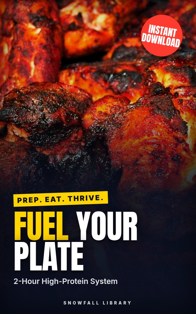 Fuel Your Gains: The 2-Hour High-Protein Meal Prep System cover