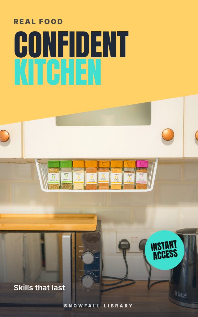Confident Kitchen: Real Food cover