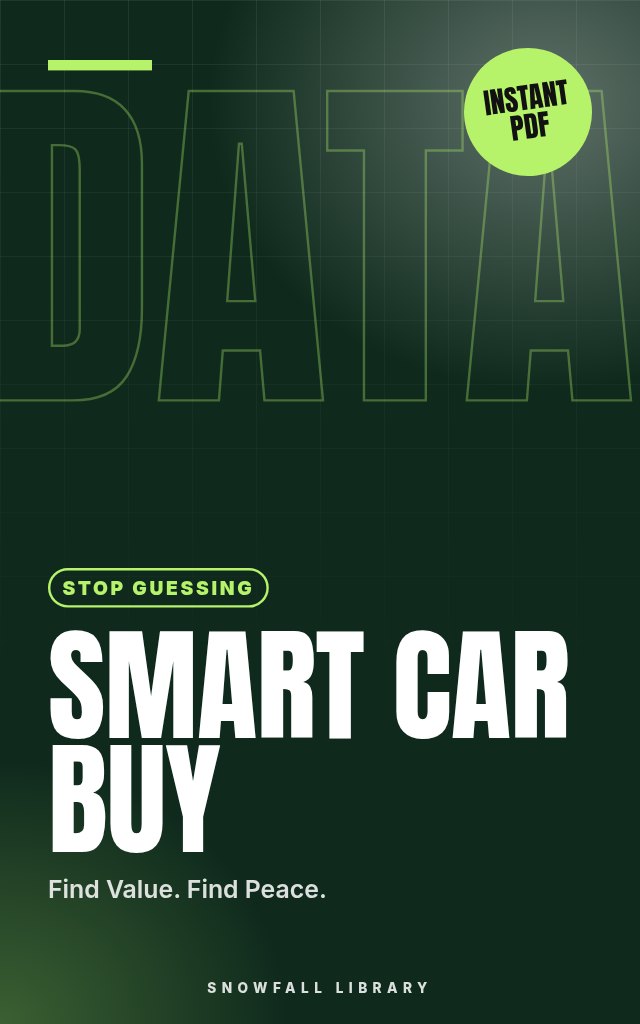 Data-Driven Used Car Buying: A Practical Guide to Finding Reliability & Value cover