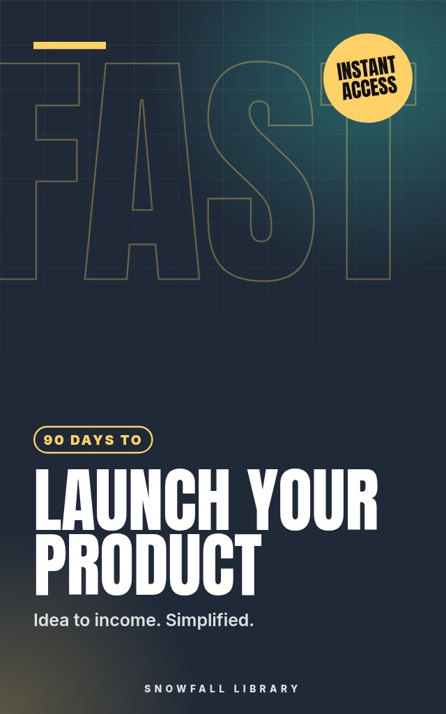 Digital Product Launchpad: The 90-Day Challenge to Validate, Create & Scale Your First Passive Income Stream cover