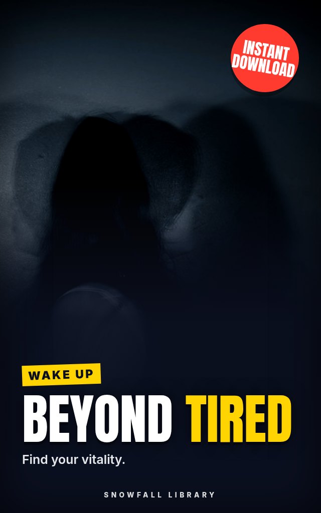 Beyond Sleep: Unlock Lasting Energy & Focus When 7-9 Hours Isn't Enough cover
