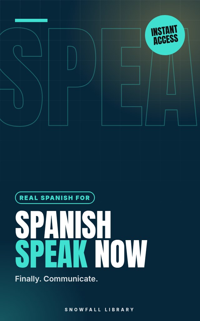 Spanish Now: Speak with Confidence cover