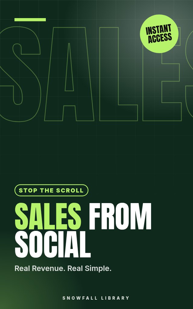 Social Media to Sales: A System for Reluctant Entrepreneurs cover