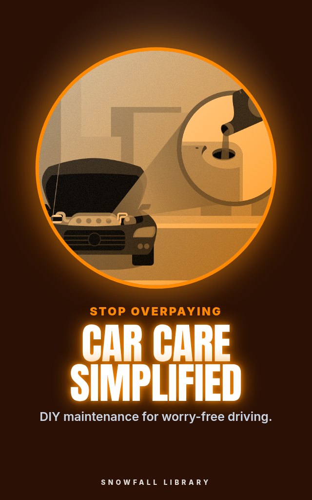 Basic Car Maintenance: A Beginner's Guide to DIY Repairs & Savings cover
