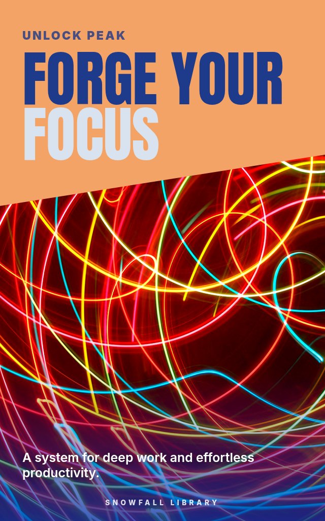 Focus System: Build Unbreakable Concentration for Work & Study cover